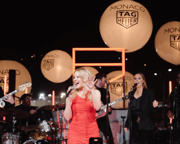 Kylie Minogue Shines Bright at the Tag Heuer Party During the 2023 Monaco Grand Prix