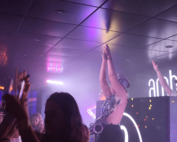 Ellie Sax Steals the Show at Amber Lounge’s Grand Prix Party in Monaco 2023