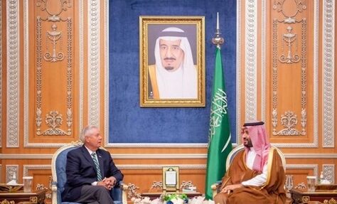 Crown Prince Stresses Peace and De-escalation in Meeting with U.S. Senator