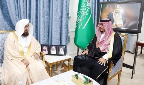 Deputy Governor of Najran Region Receives President of the Administrative Court
