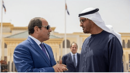Egyptian President Leaves the UAE After a Two-Day Visit