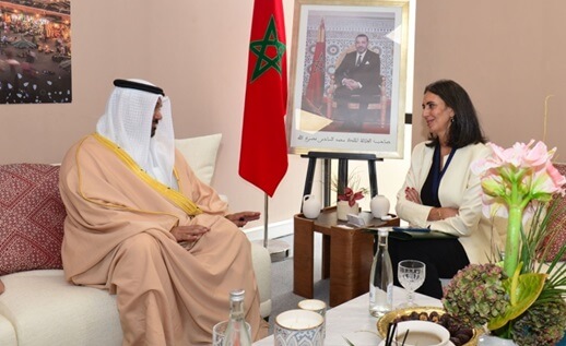 Finance Minister Meets Moroccan Counterpart