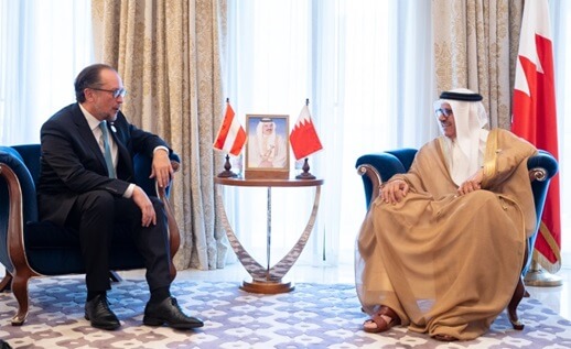 Foreign Affairs Minister Meets Austrian Counterpart, Strengthening Diplomatic Ties