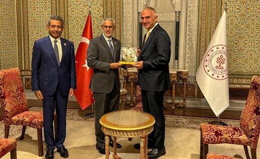 GFG Chairman Meets Turkish Minister of Culture and Tourism