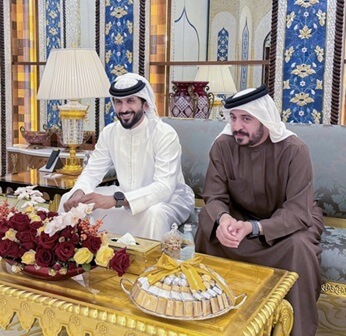 HM King Meets HH UAE Vice President