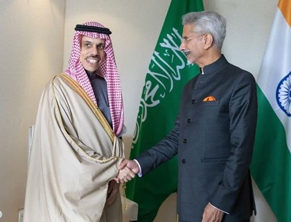 High-Level Diplomatic Meeting Between Foreign Ministers of India and Saudi Arabia