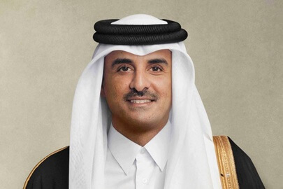 His Highness the Amir Arrives in Cairo for the Cairo Peace Summit