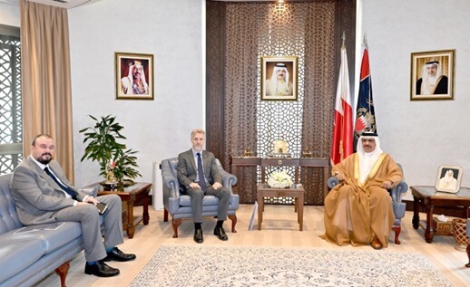 Interior Minister Meets with the New British Ambassador