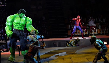 Marvel Universe Live Shows Begin Today in Jeddah