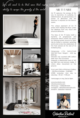Air T1 Table Launches at Platinium Gallery